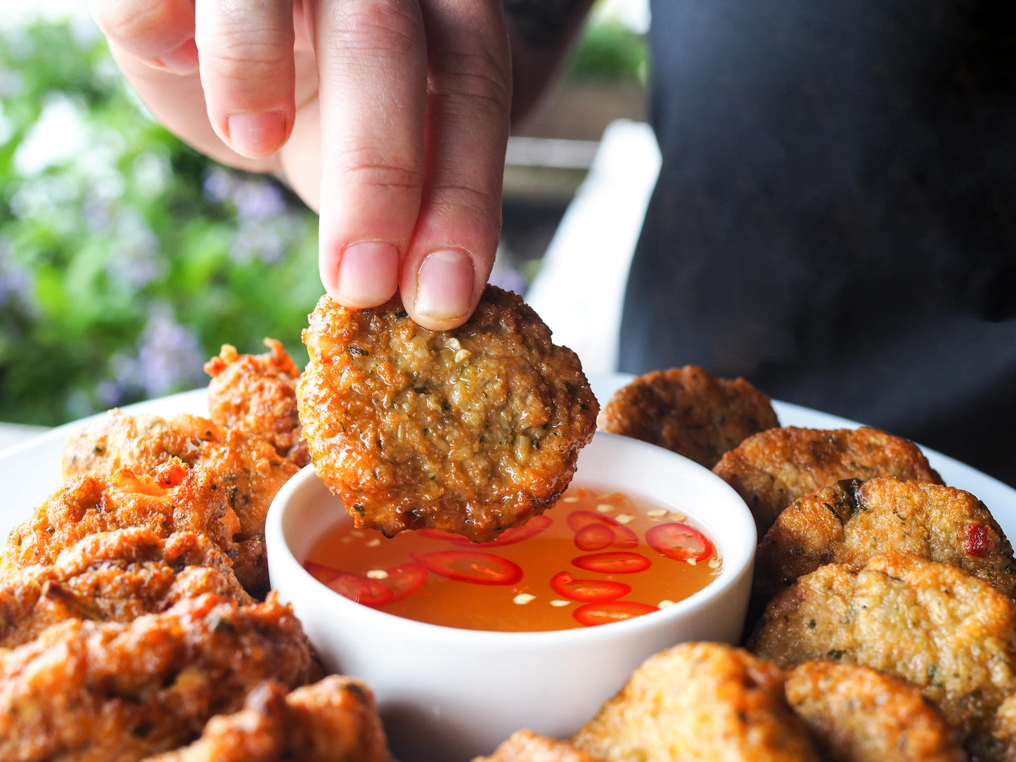 Vietnamese Salmon Patties