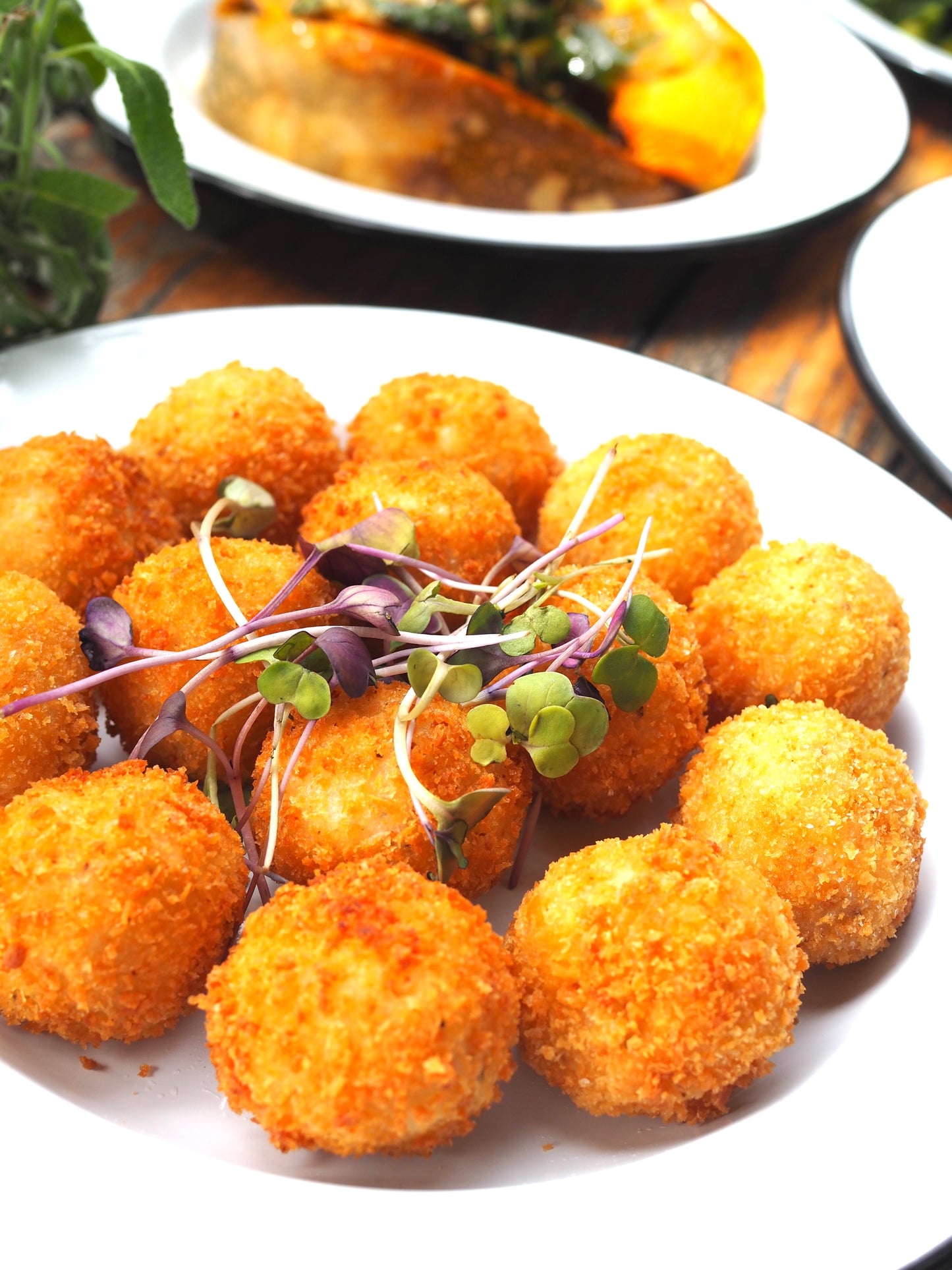Three Cheese Arancini Balls