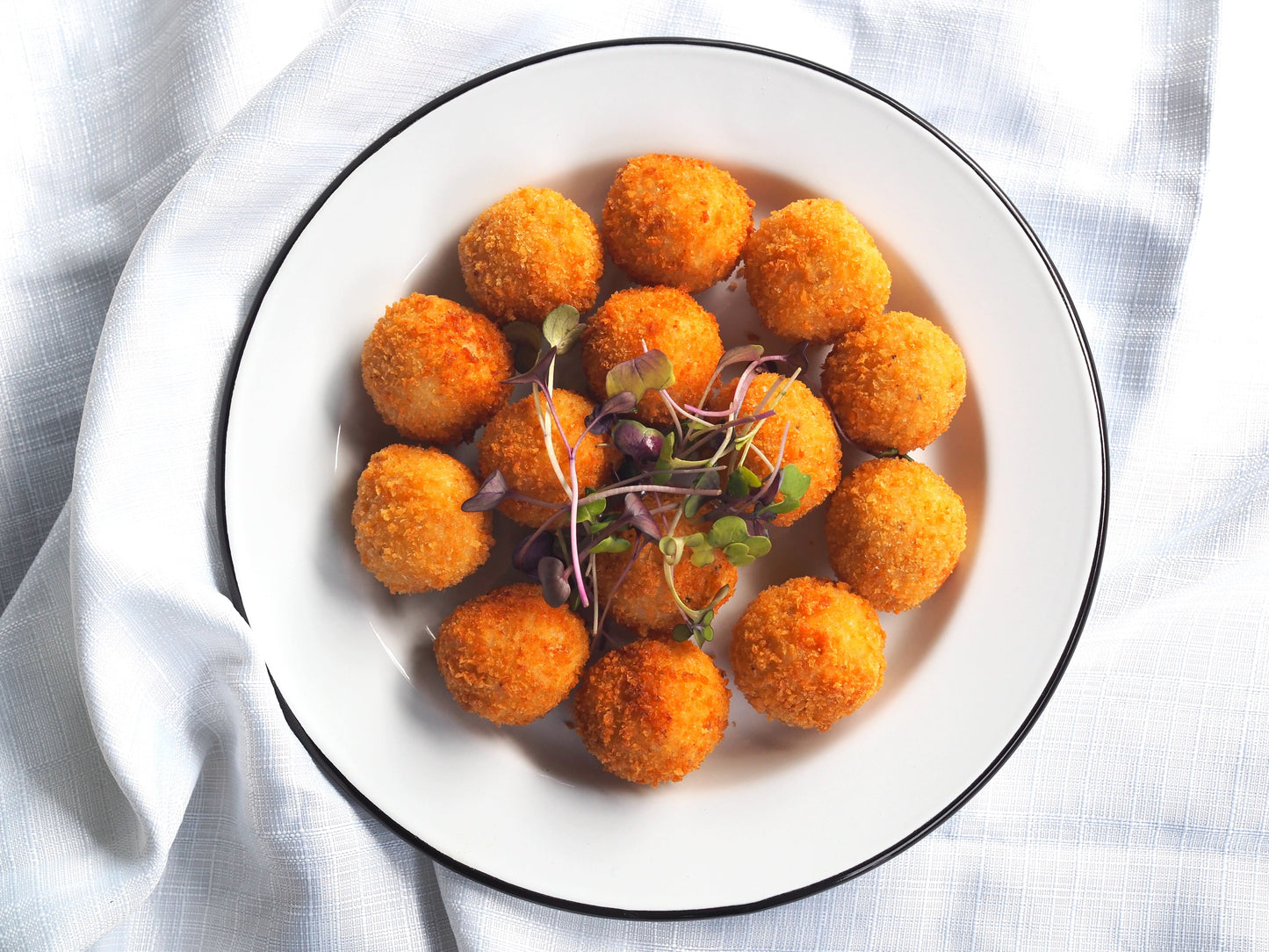 Three Cheese Arancini Balls