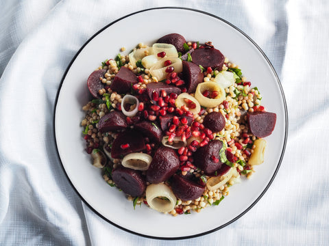 Beetroot & Israeli Cous Cous Salad